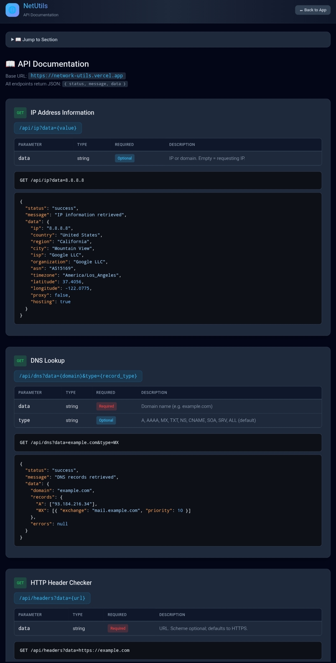 Api docs