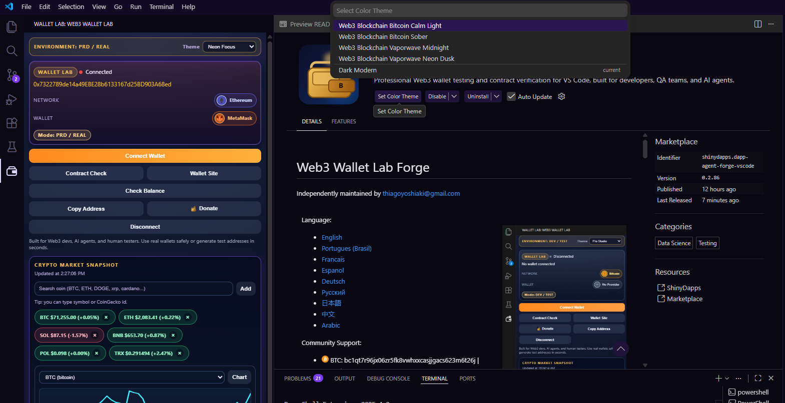 Wallet Lab preview