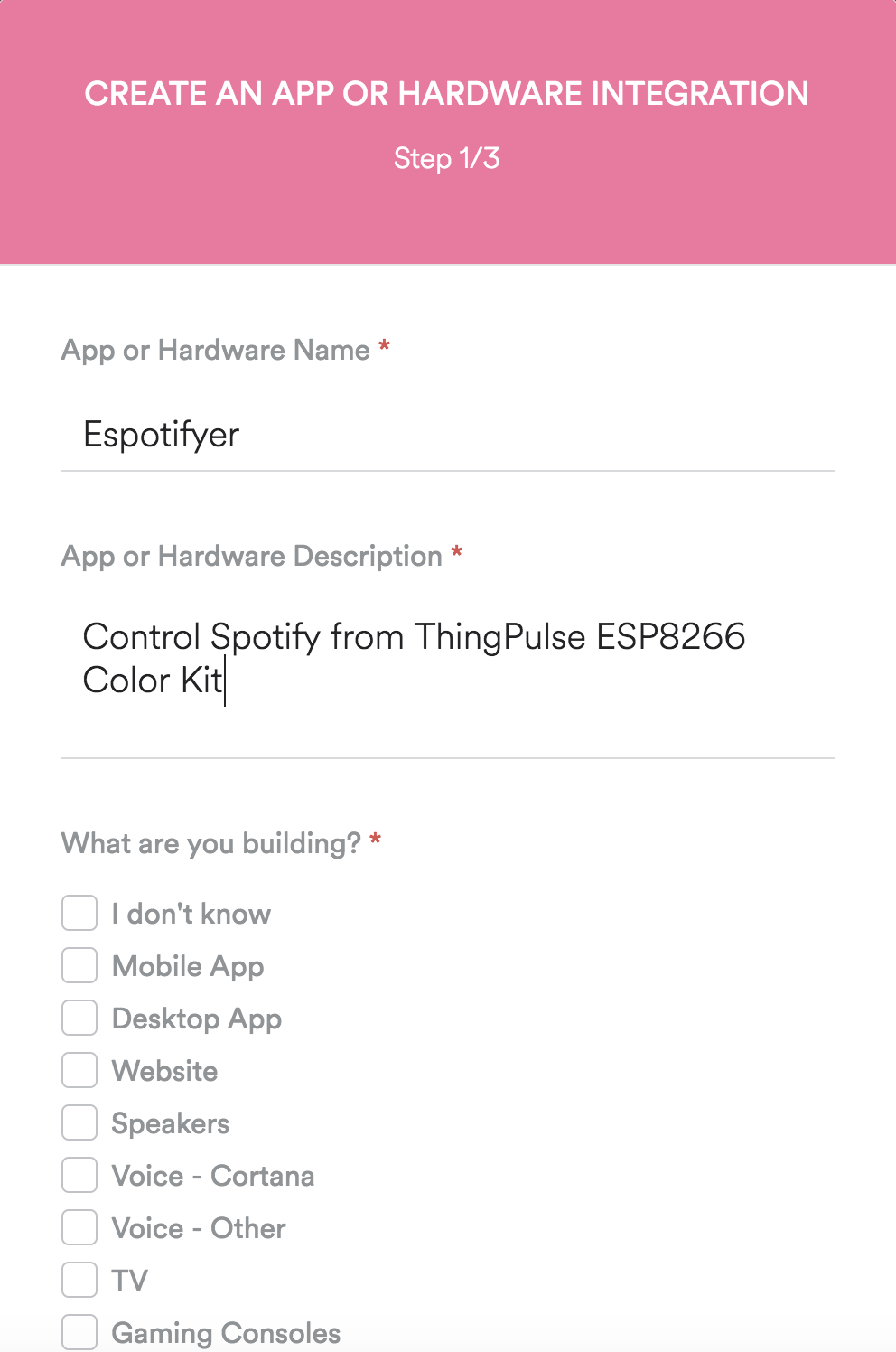 Esp8266 Spotify Remote