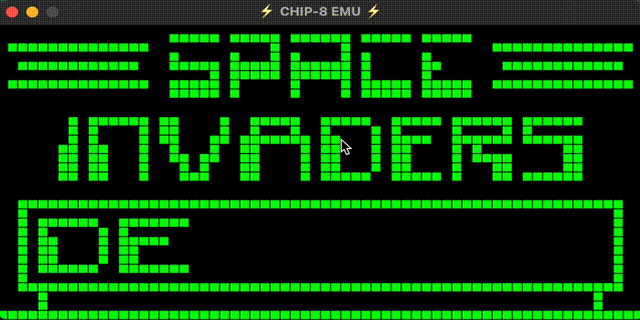 image of a functional Space Invaders game