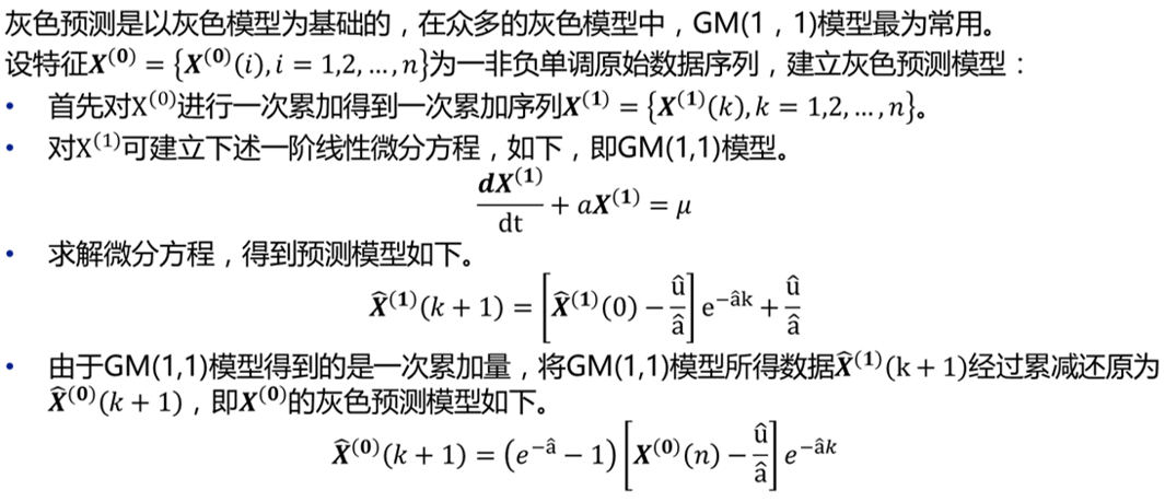 灰色预测原理