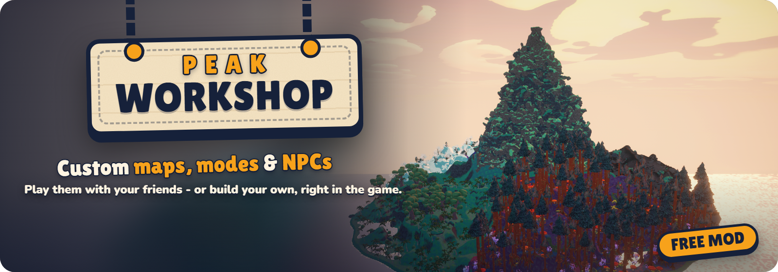 Peak Workshop - custom maps and game modes for PEAK