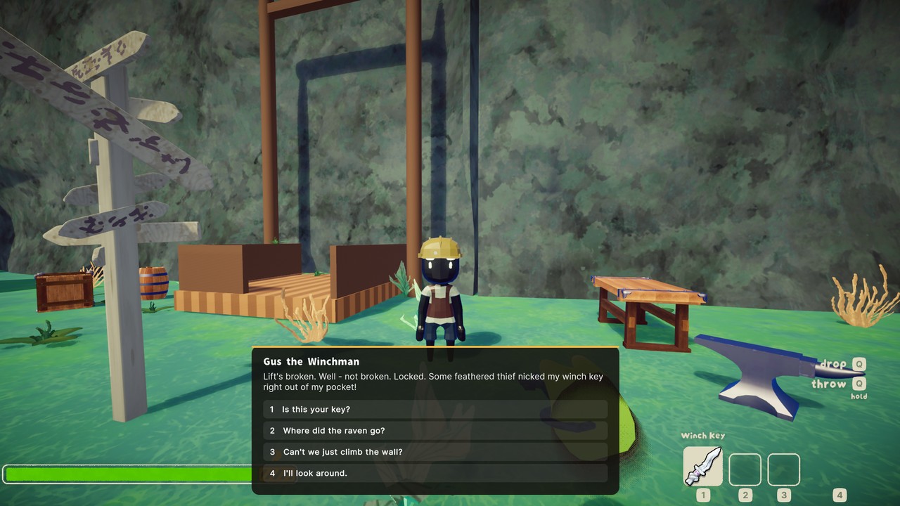NPC dialogue