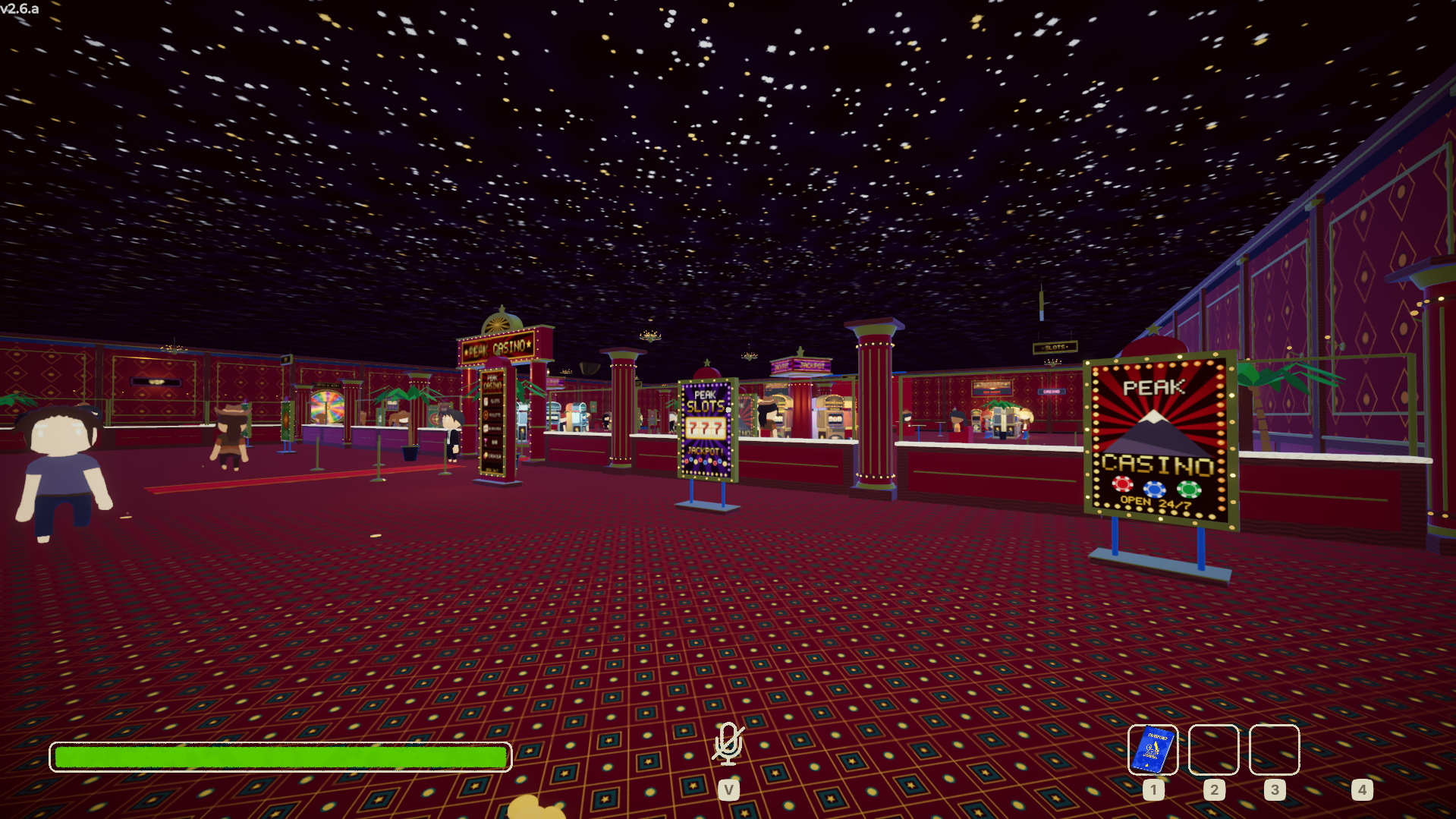 The casino with Airport Remixed