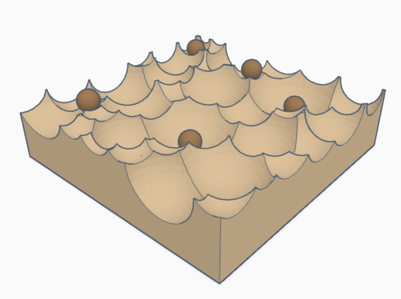 Visualisation of volume-interaction