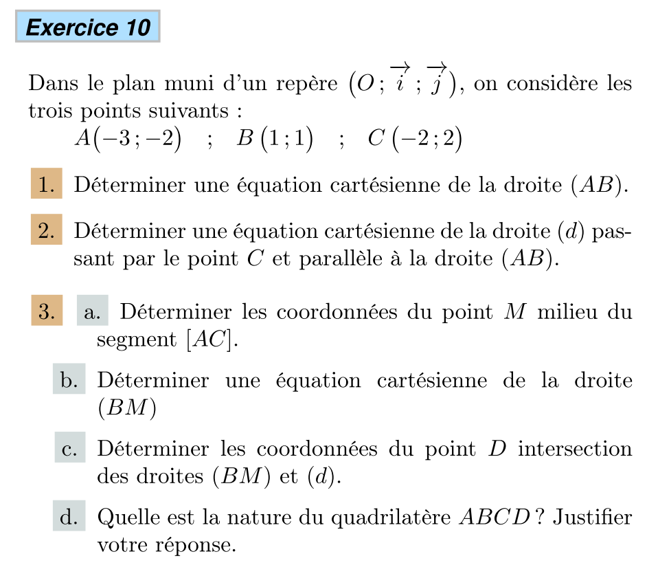 10 de la fiche 4