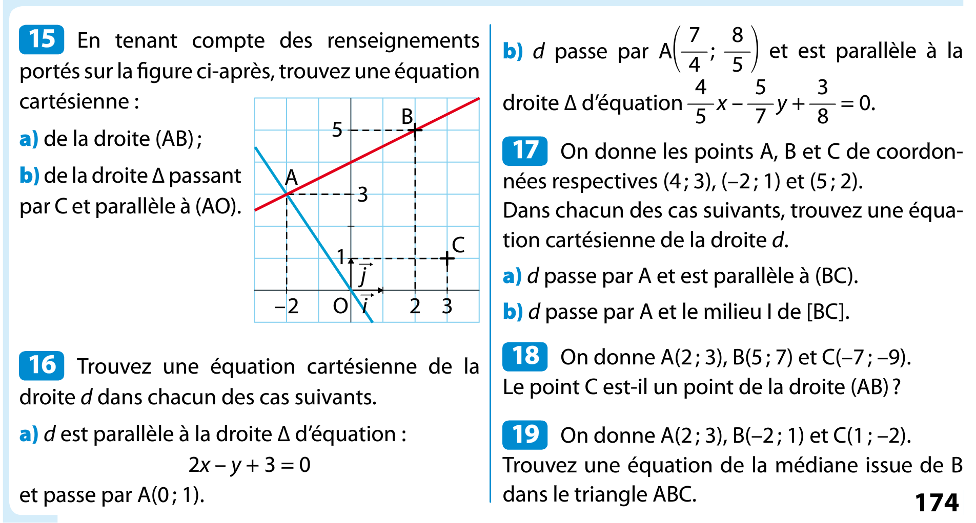 15 à 19 page 174