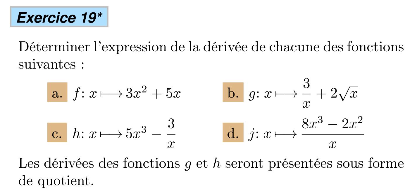 Devoir à la maison 8