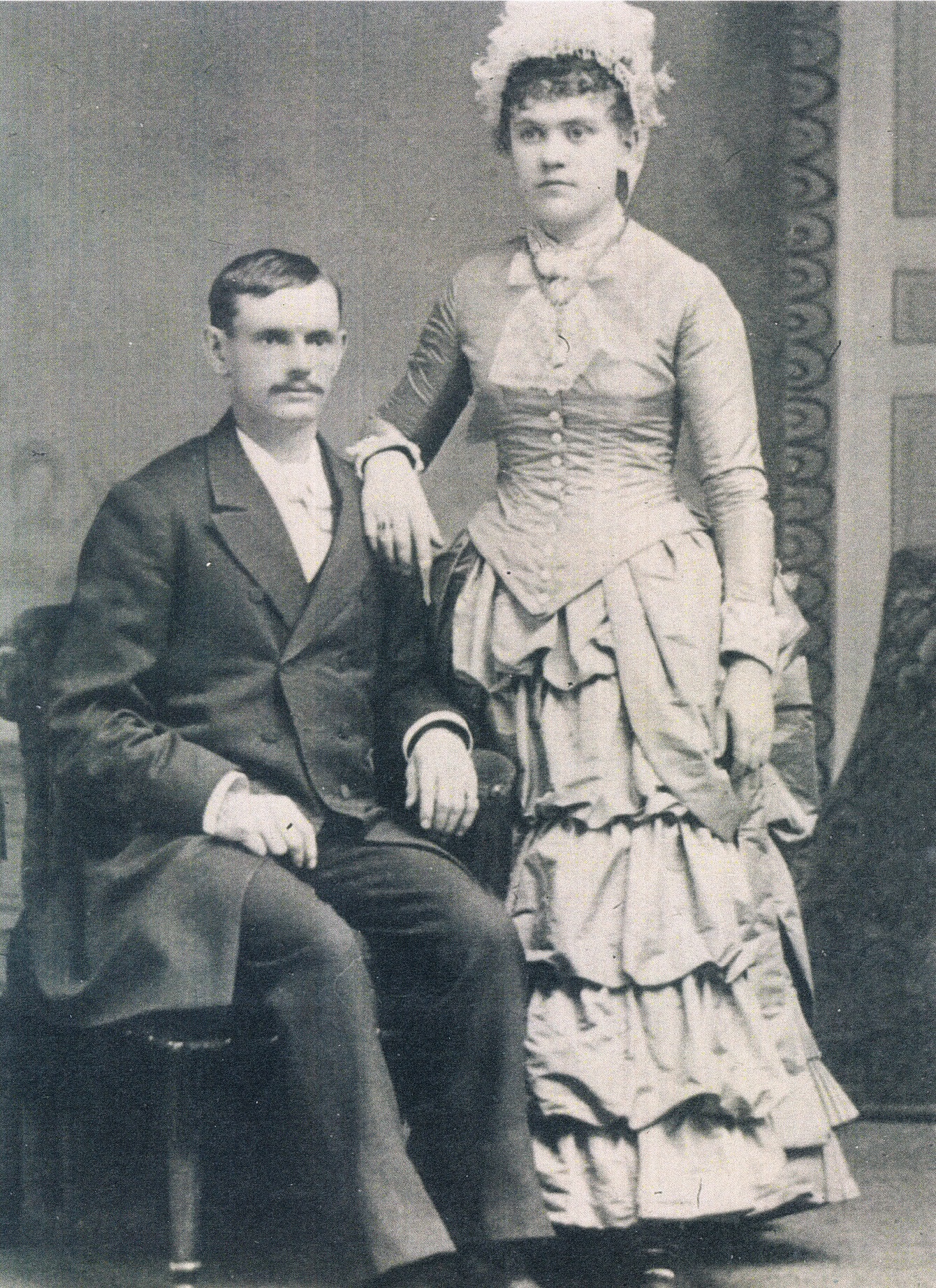 Herb and Hannah Bixpby Hughey Wedding Photo