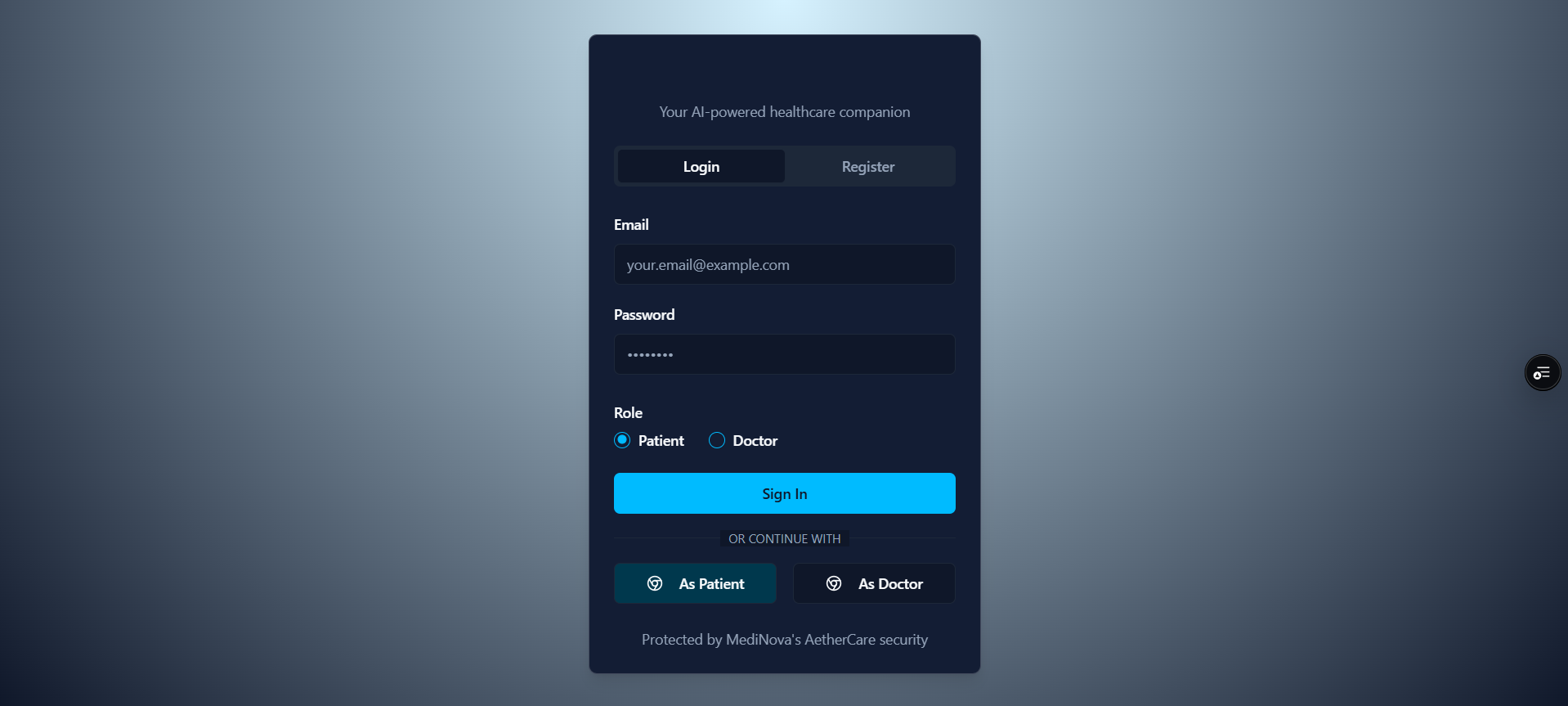 Auth Interface