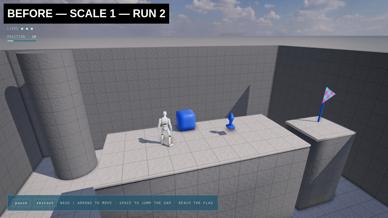 Before 1.0 run 2