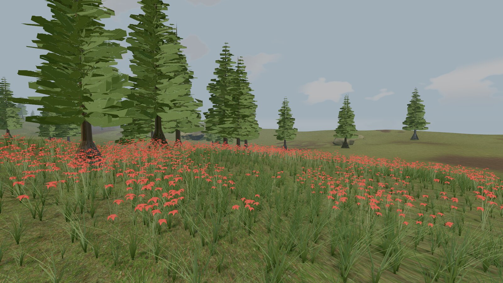 Close meadow