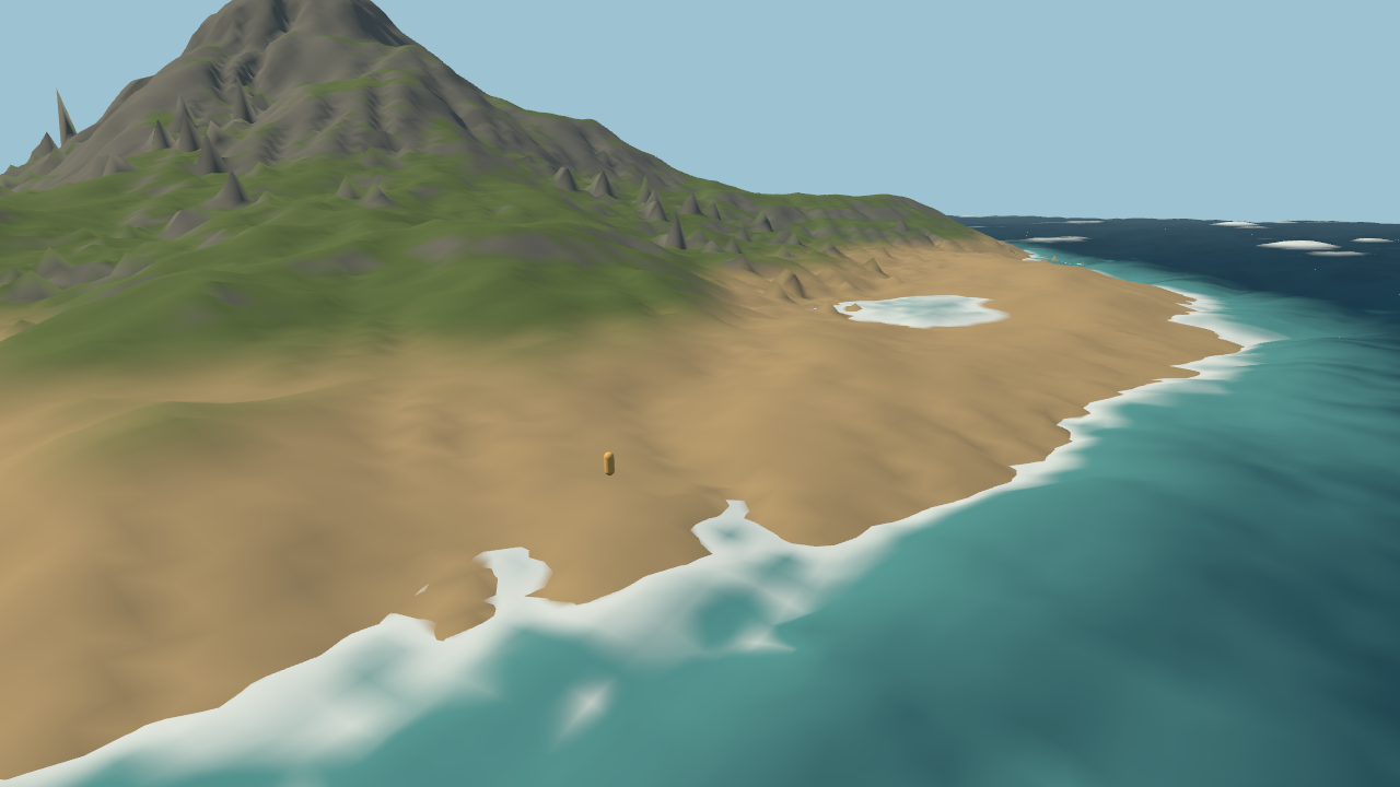 Native shoreline