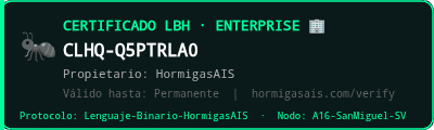 Validar Certificación LBH