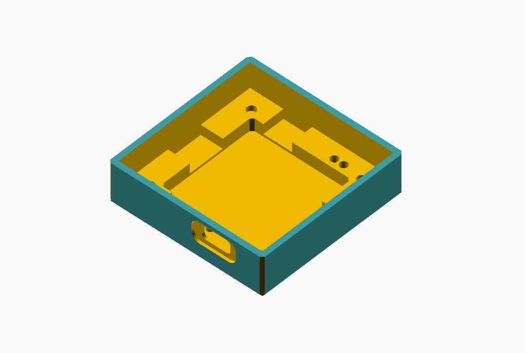 Example of USB TFGPS01 3D printed box