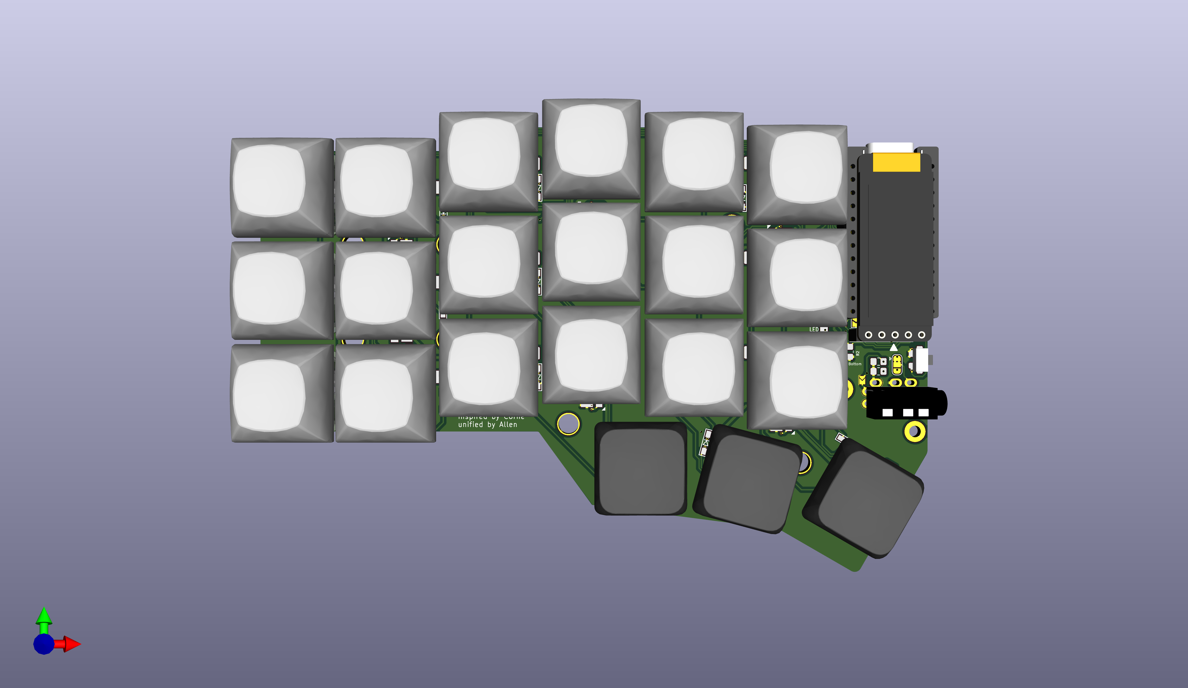 Unicorne-3x6-hybrid mx reversible, from the project README