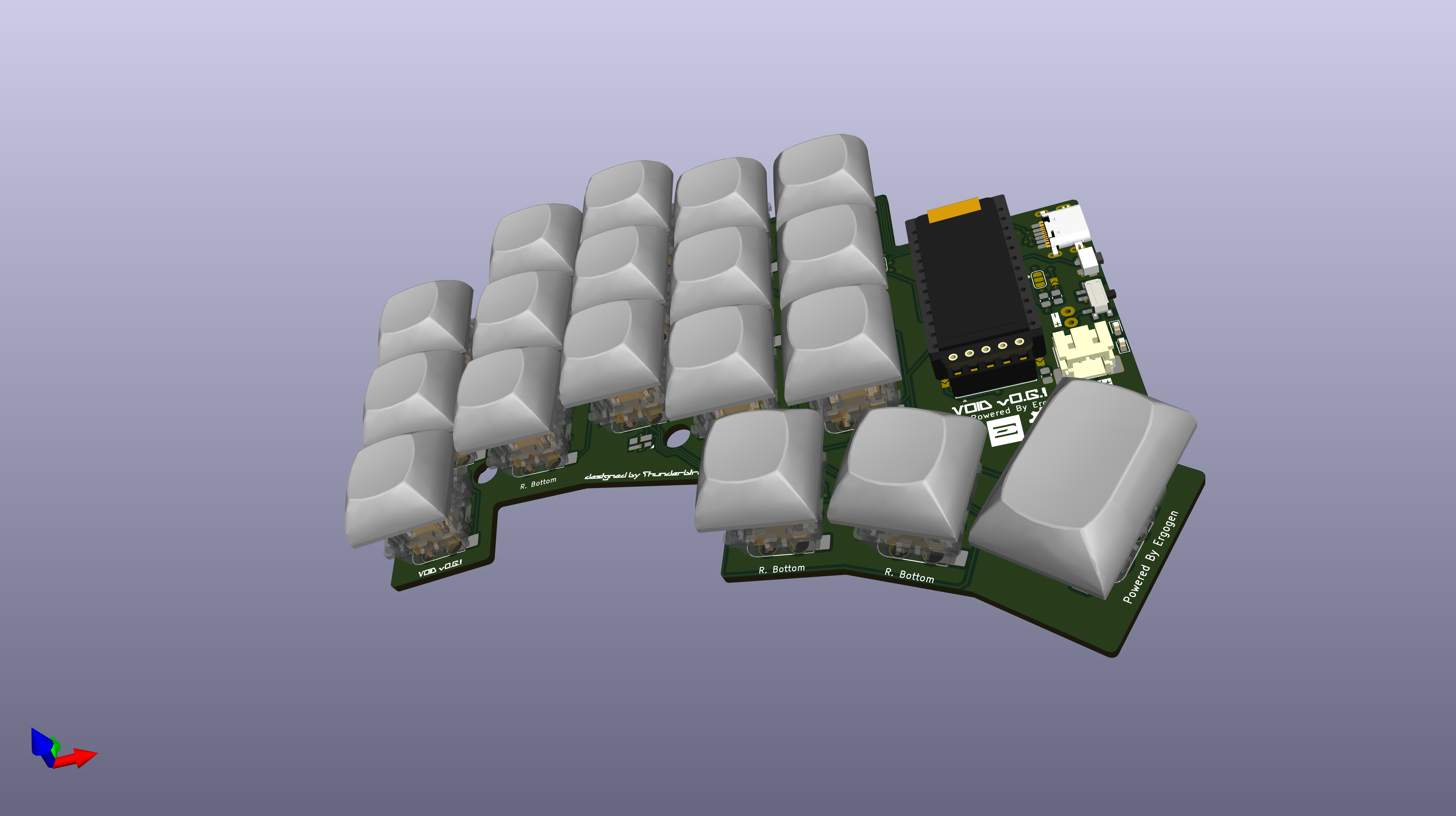 VOID 3x5 Hybrid MX, from the project README