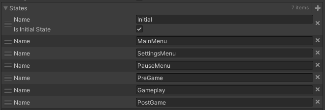 adding states