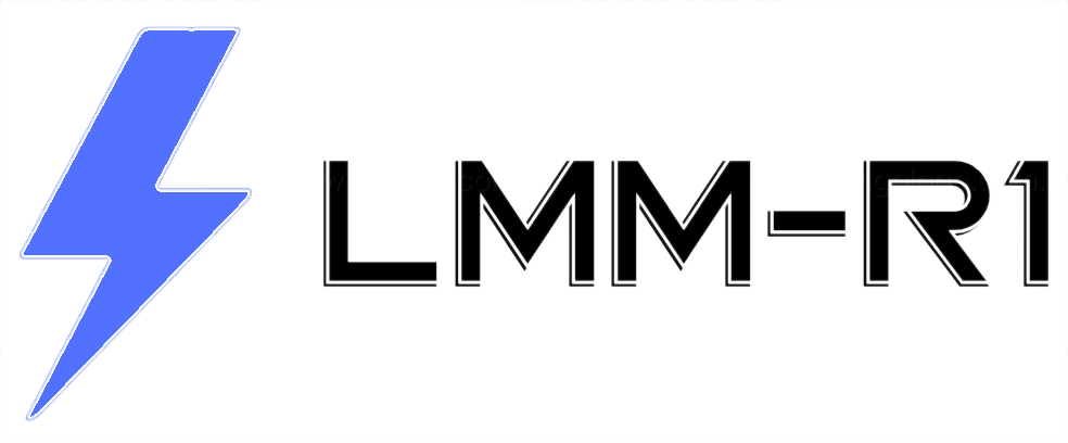 LMM-R1 logo