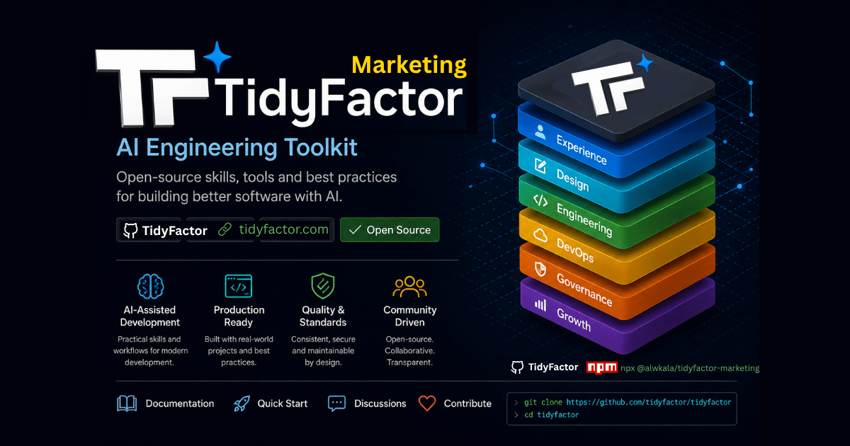 TidyFactor Marketing Hero Banner