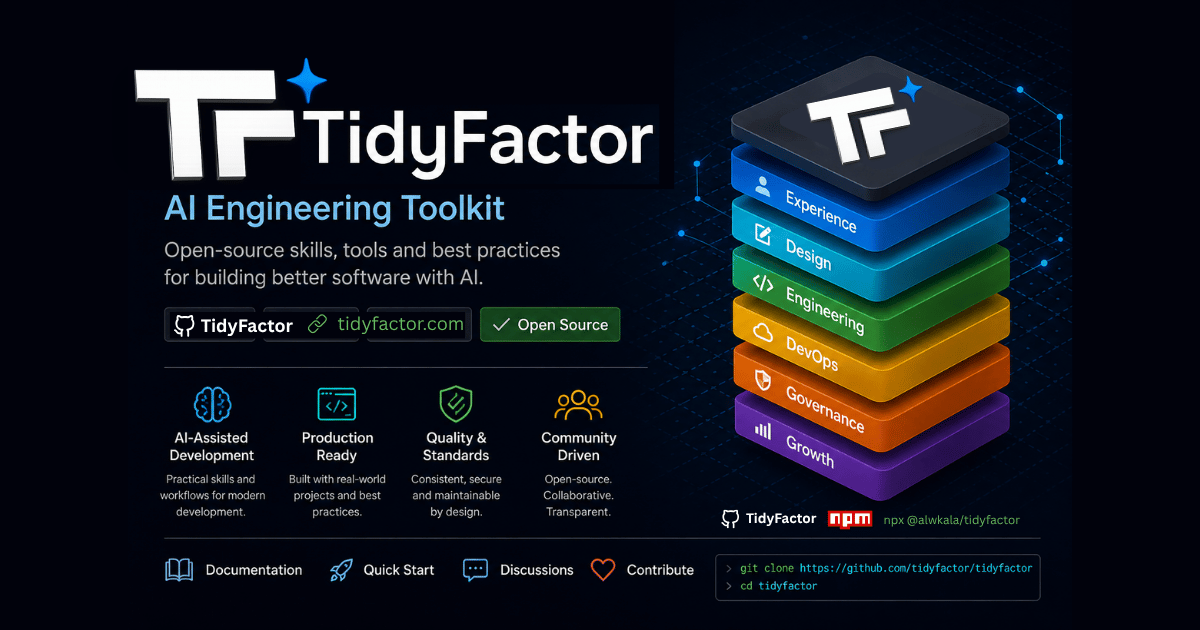 TidyFactor Architecture Ecosystem Hero Banner