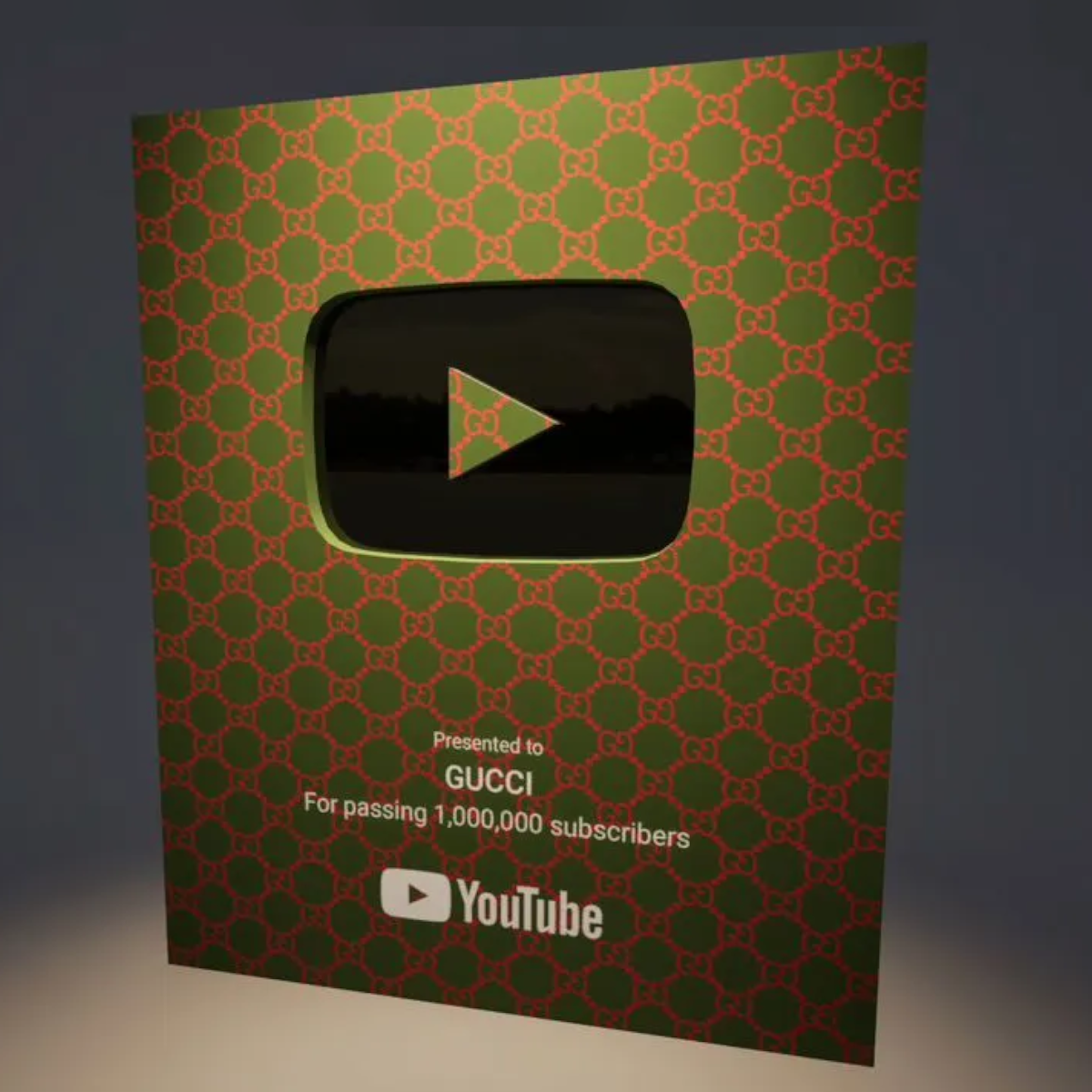 Индивидуальная кнопка YouTube на заказ