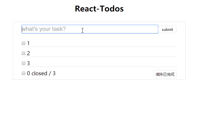 GitHub - TimRChen/React-Todolist: todolist by React · GitHub