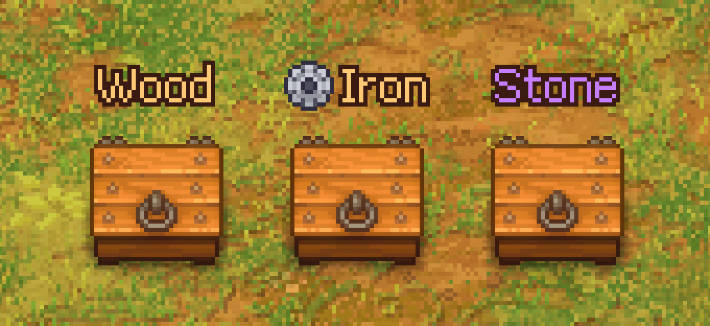 chest labels