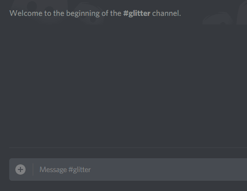 Discord Glitter - animated text messages for Discord