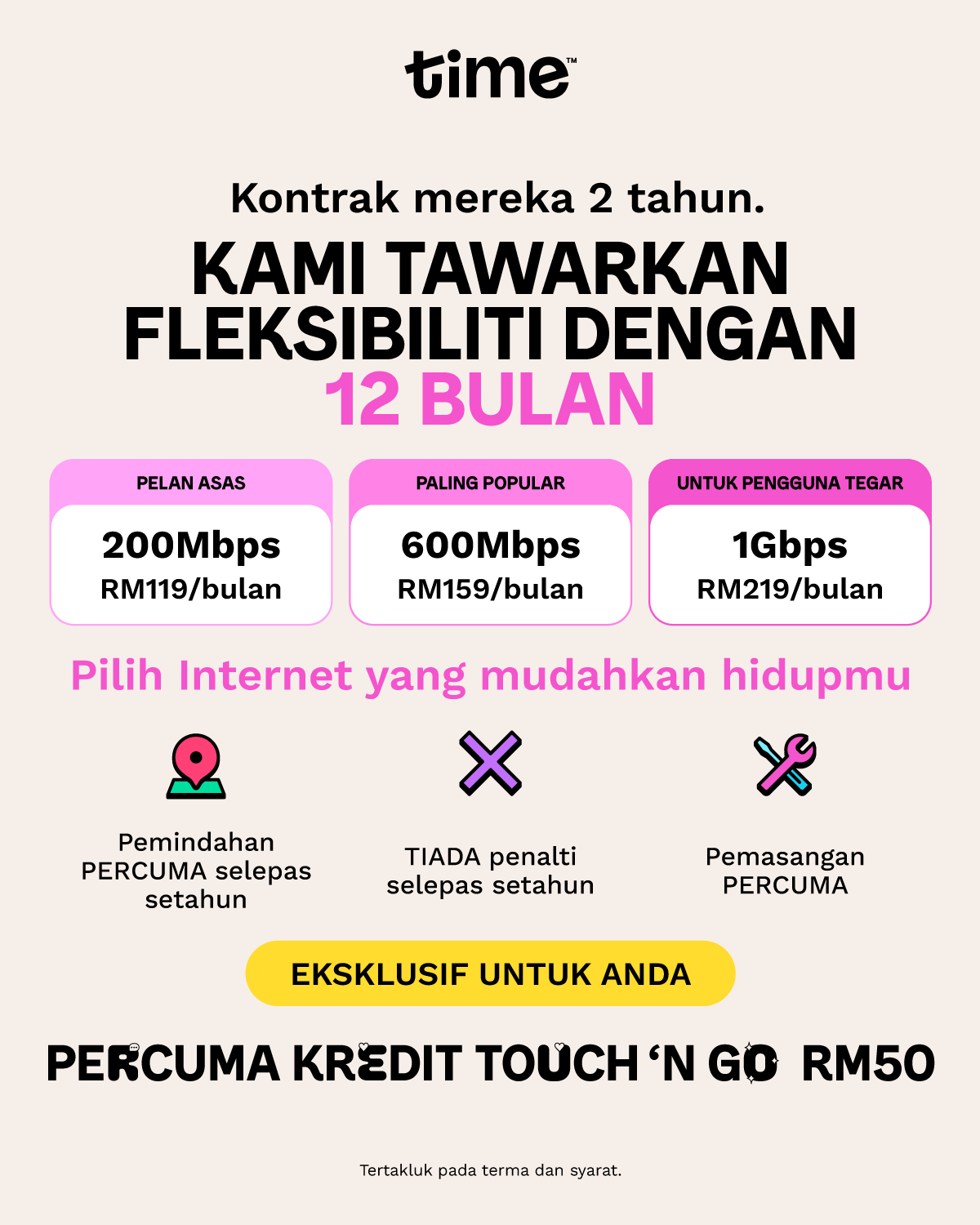 Untuk Bangunan Ramai Penyewa visual