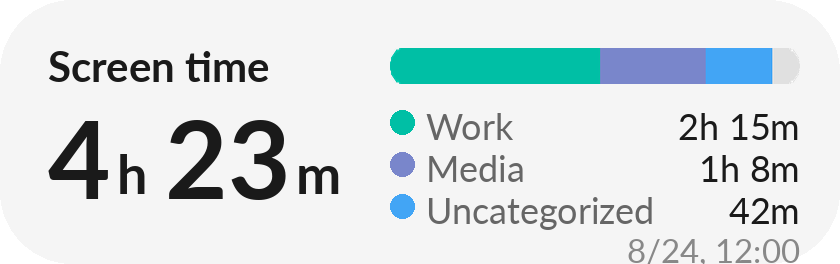widget picker preview