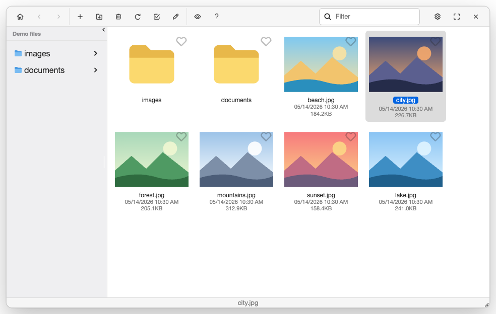 macos: Jodit PRO finder