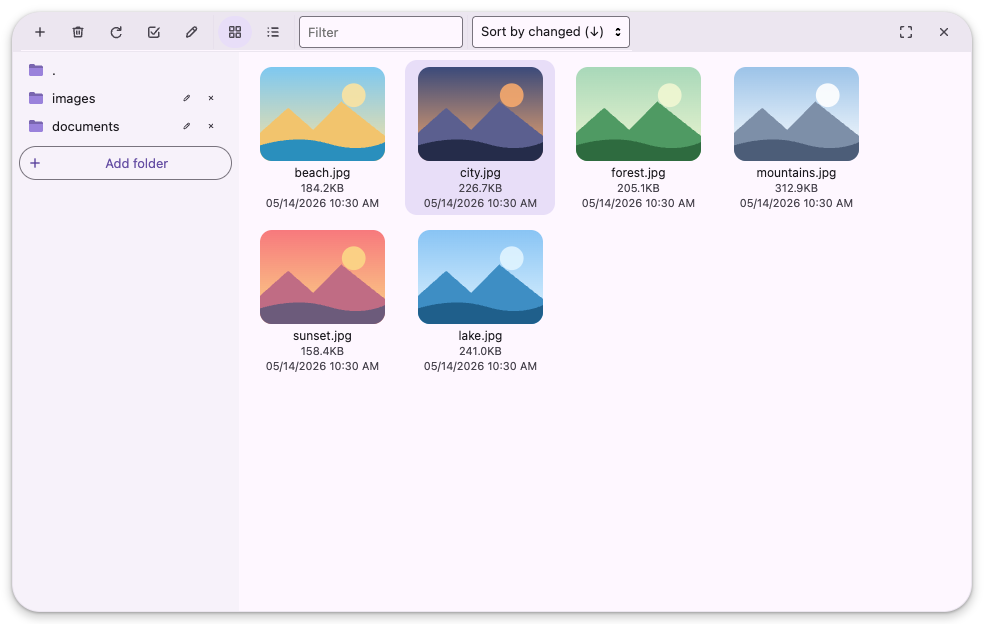 material3: file browser