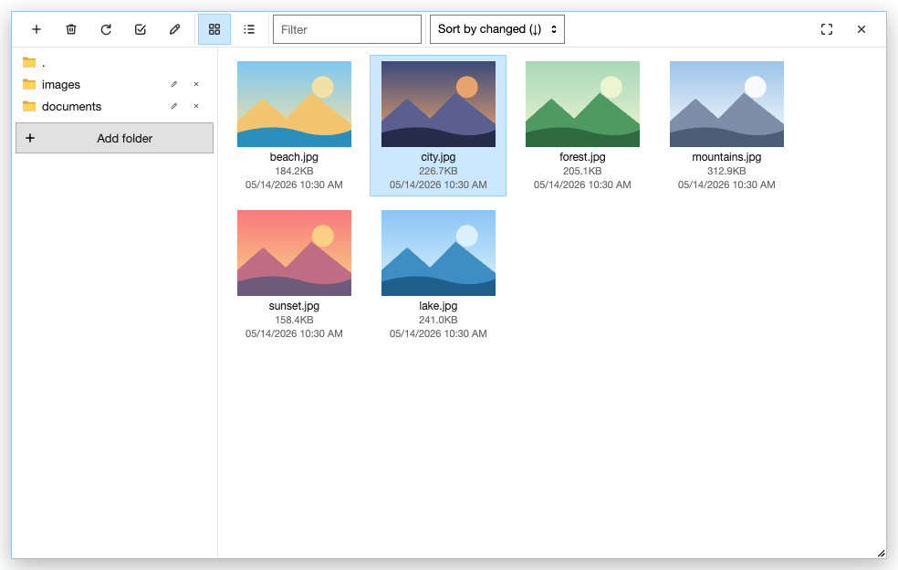 windows10: file browser