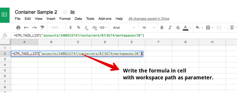 Quick start GTM Manager