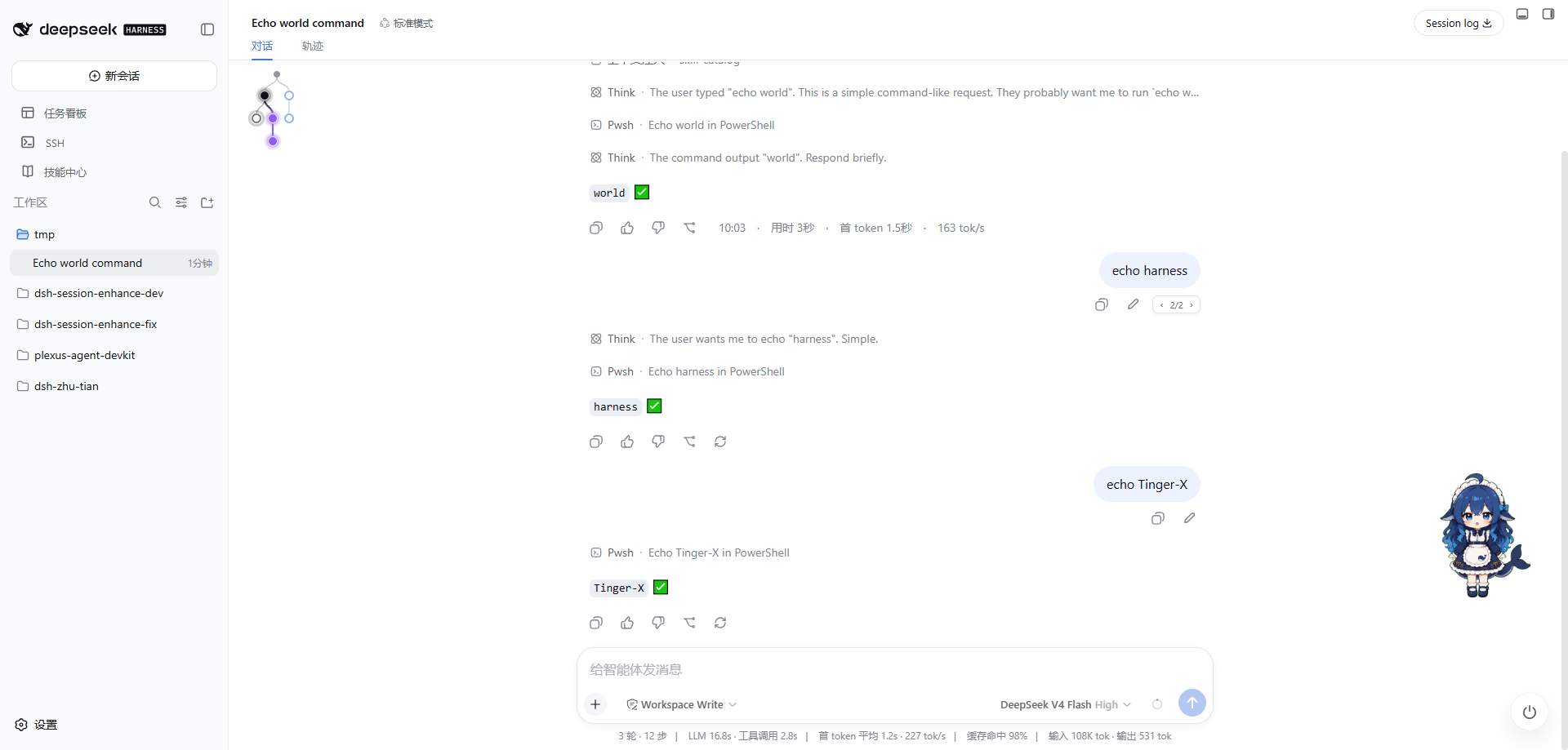 Conversation tree