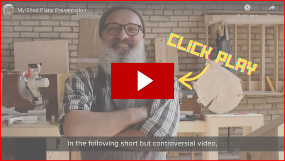 Ryan Shed Plans Review Video Thumbnail