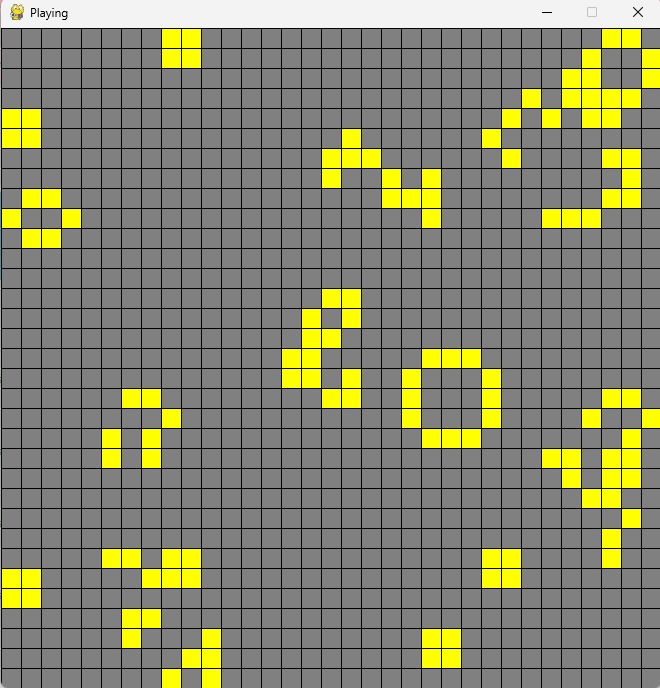 GitHub - TishaMazumdar/game-of-life: Created a replica of John Conway's ...