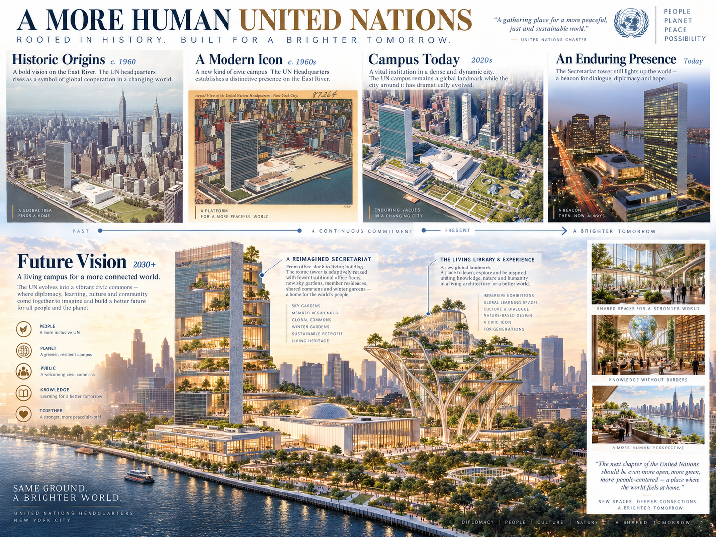 Global UN Commons V1 concept masterplan