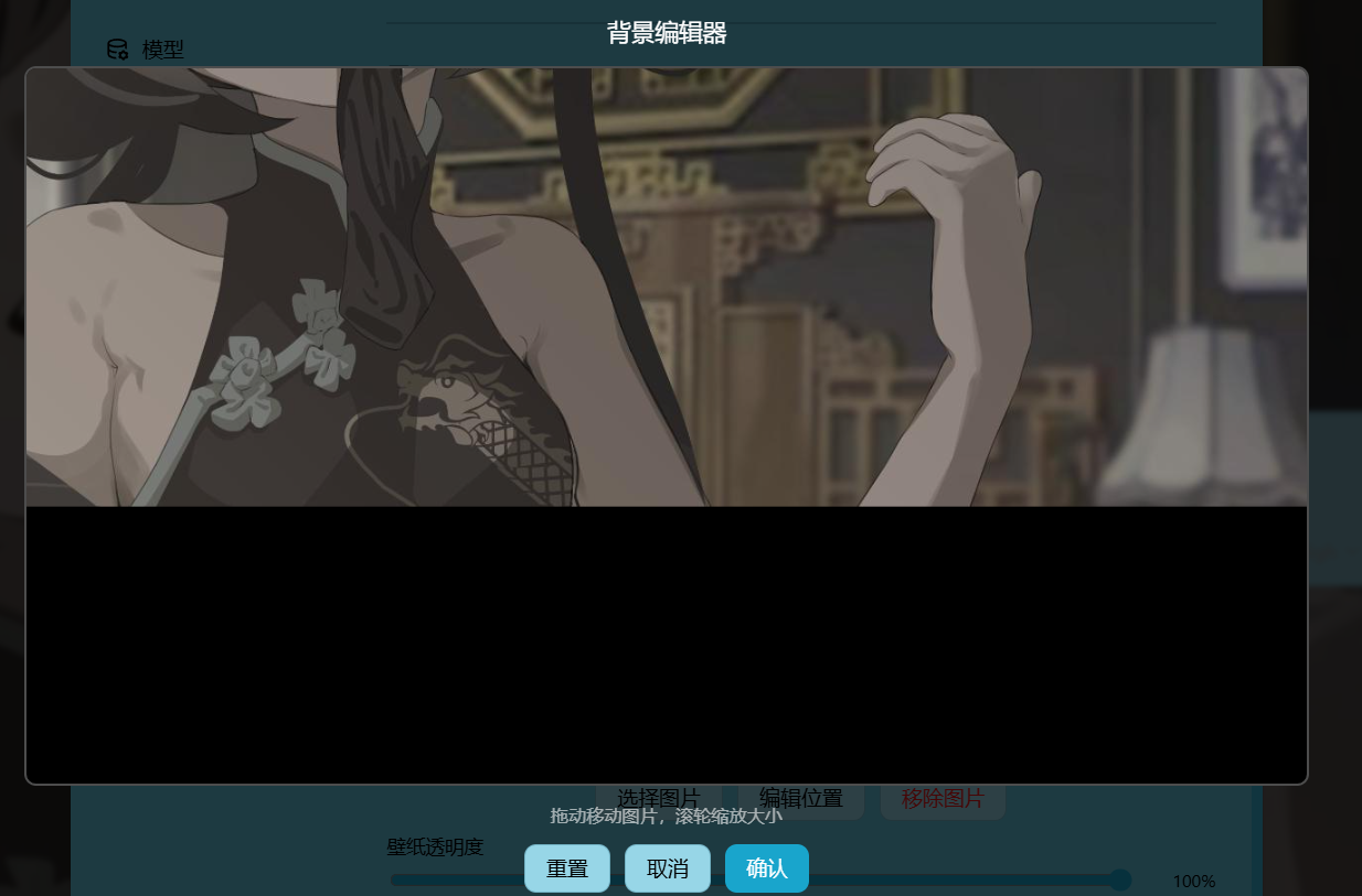 Editor adjustment