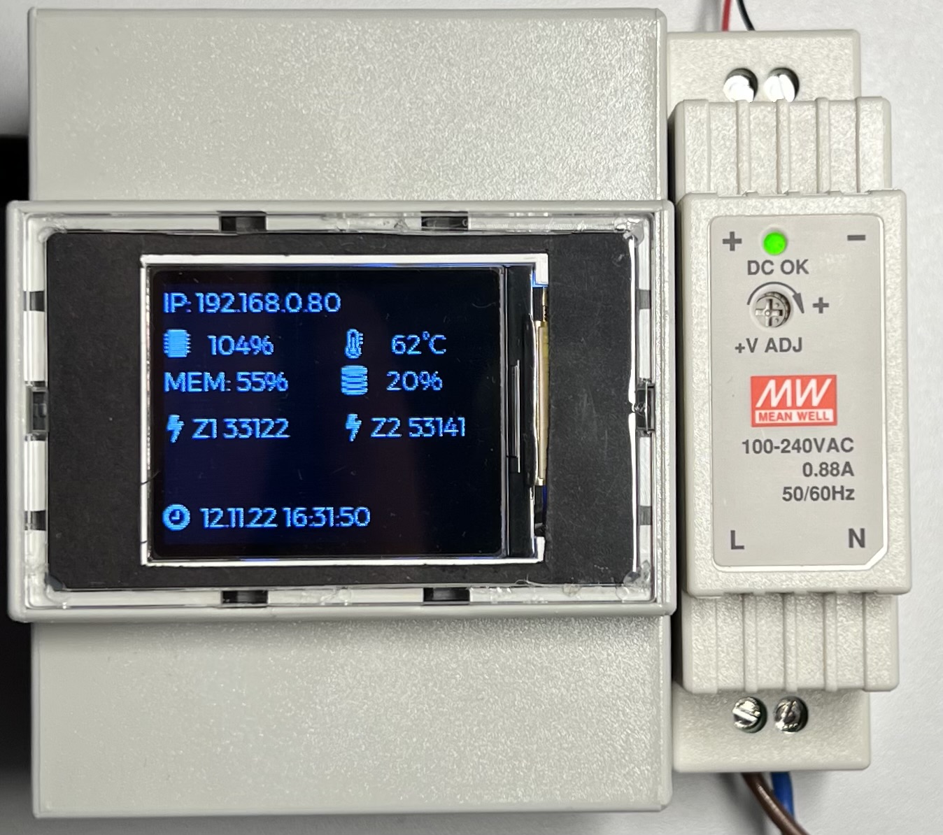 RaspberryPi Energy-Meter