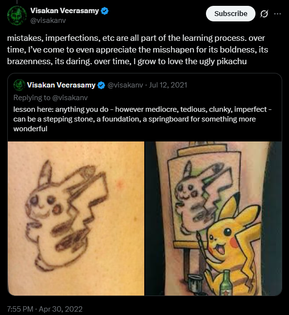 Drunk Pikachu Cover Up Tattoo