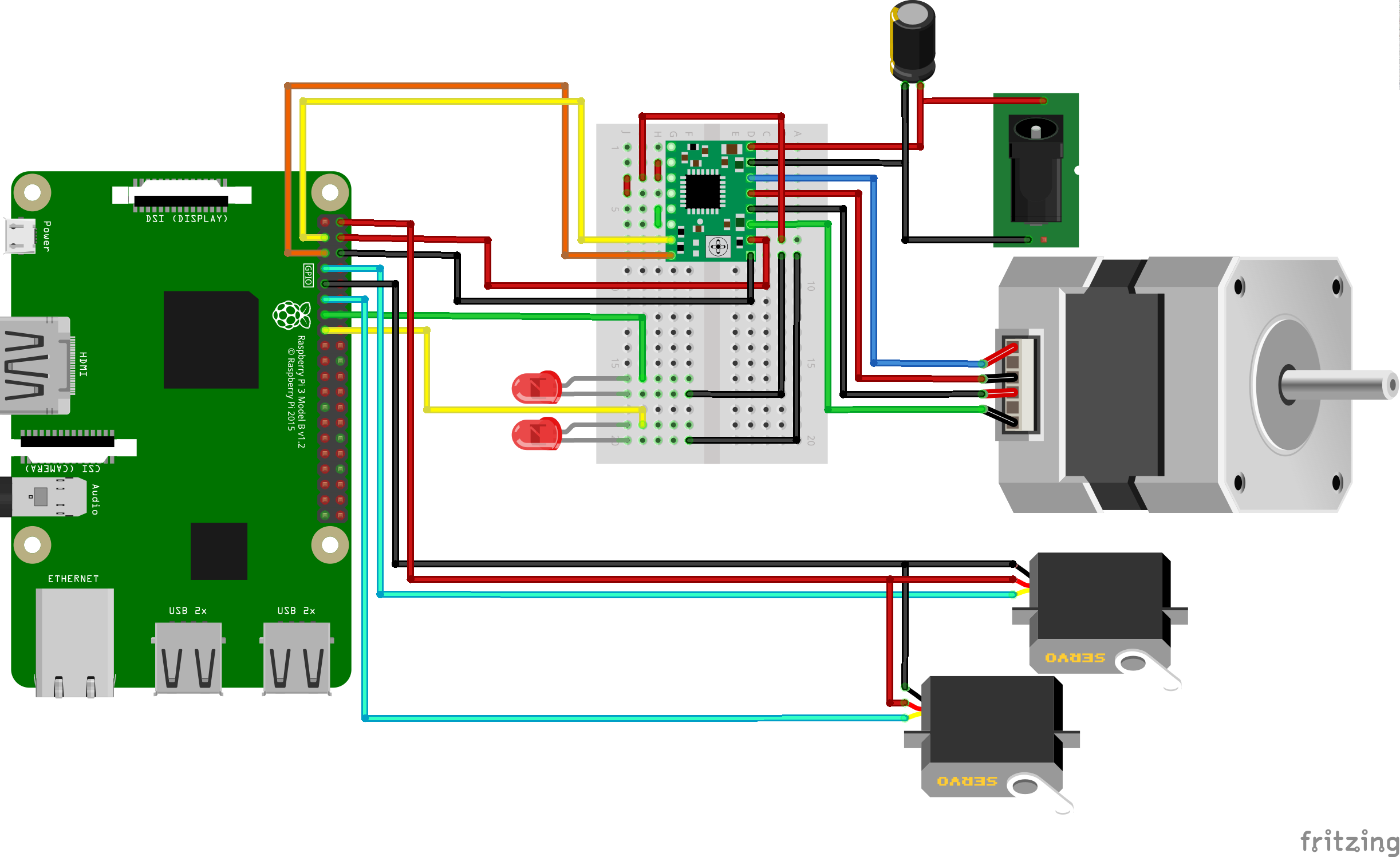 Hardware layout