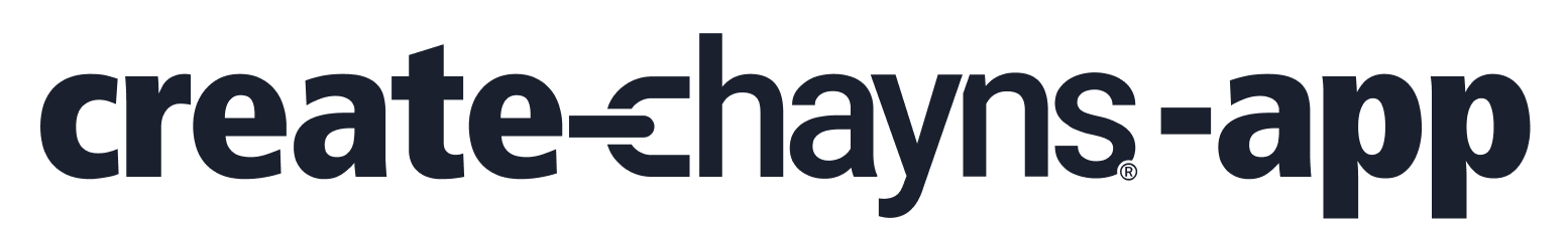 create-chayns-app