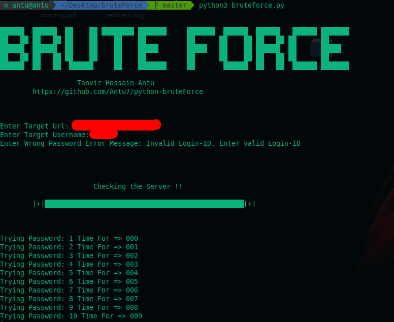 GitHub - Tohidkhan6332/python-bruteForce: Brute Force Attack Tools ...