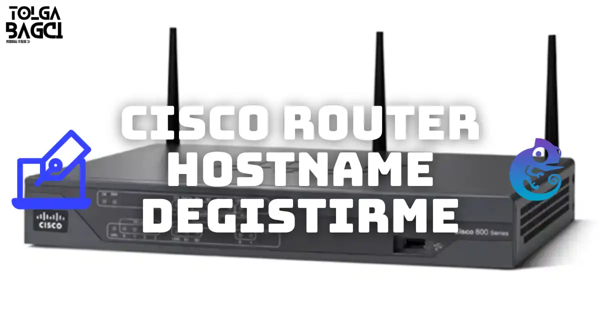 Cisco Router Hostname Değiştirme