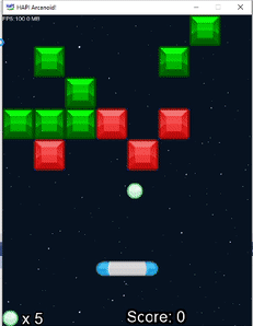 Arkanoid Demo Gameplay