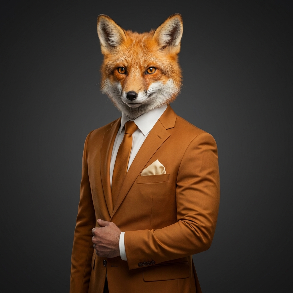 Larry the Red Fox - Team Leader and Orchestrator