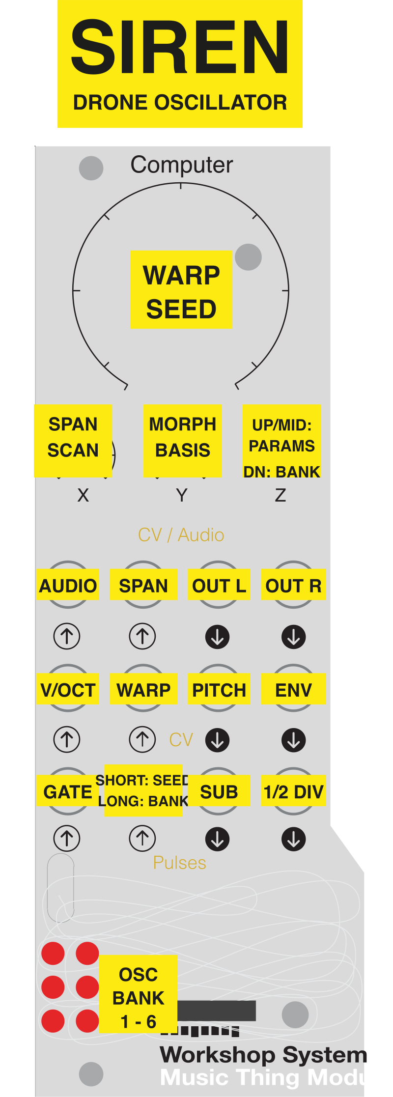 Siren program card