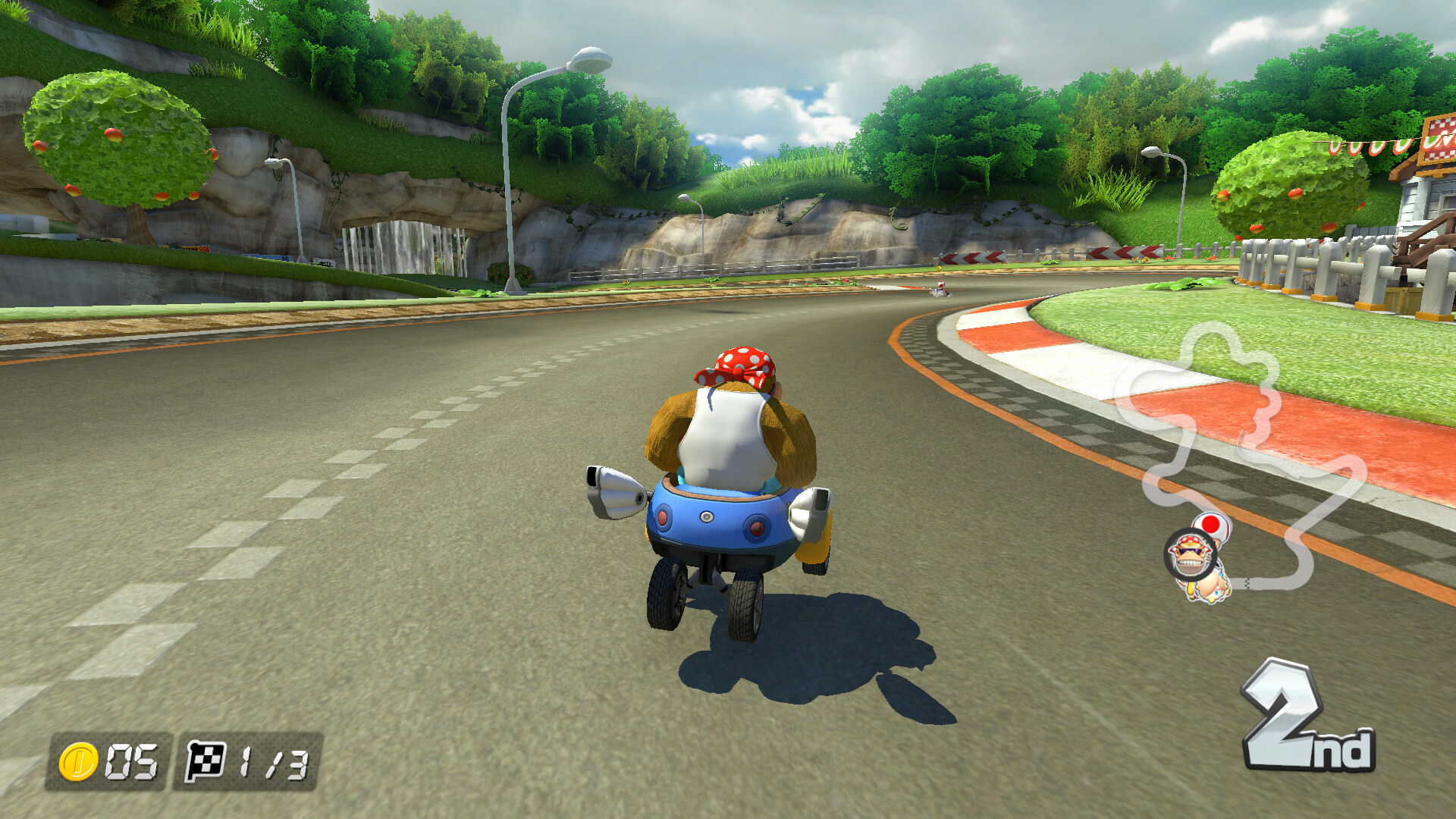 Mario Kart 8 Deluxe, another race at 1920x1080
